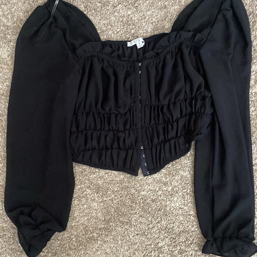 Tory Burch Black croptop